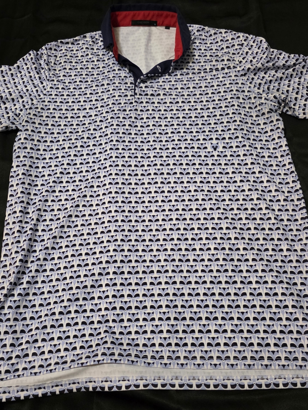 Greyson Clothiers "Outsiders" printed performance polo shirt